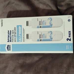 LG LT1000P Refrigerator Water Filter replacement x2.  Two Filters - Pjt Source